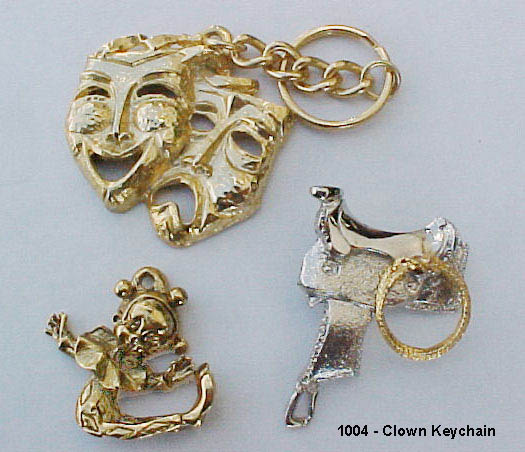 1004 - Clown Keychain