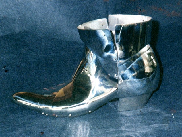 Sterling Silver Shoes for Michael Jackson