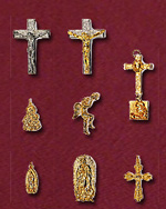 Display your Christian and Catholic faith and devotion with these divine, hand sculpted religious jewelry
