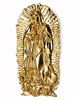 Vigin of Guadalupe medallion to commemorate Pope John Paul II 's historic visits to America, Mexico and the Phillipines 